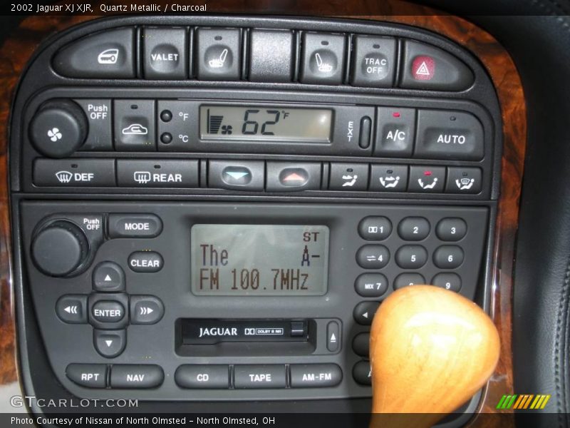 Quartz Metallic / Charcoal 2002 Jaguar XJ XJR