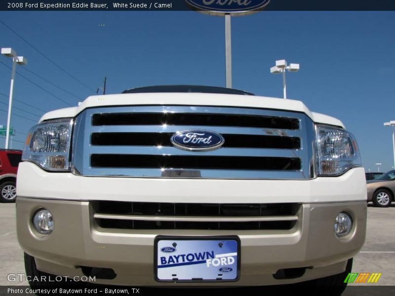 White Suede / Camel 2008 Ford Expedition Eddie Bauer