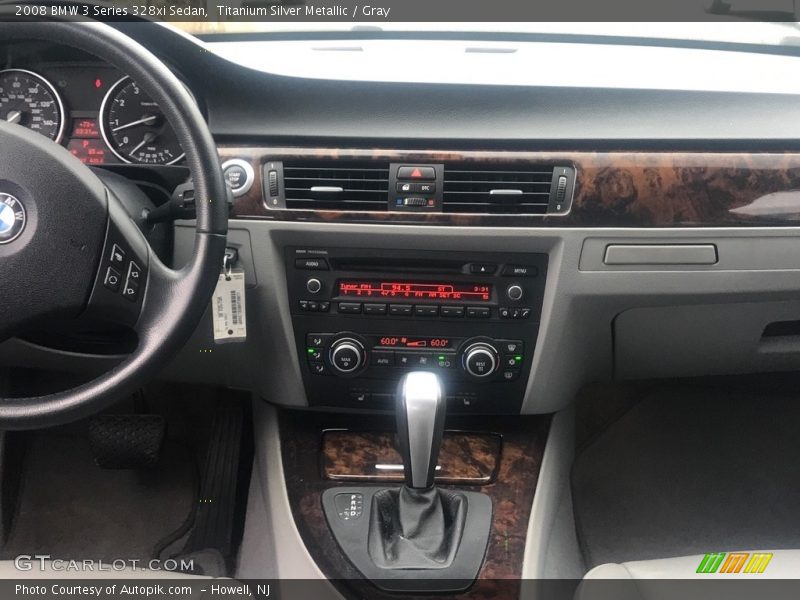 Titanium Silver Metallic / Gray 2008 BMW 3 Series 328xi Sedan