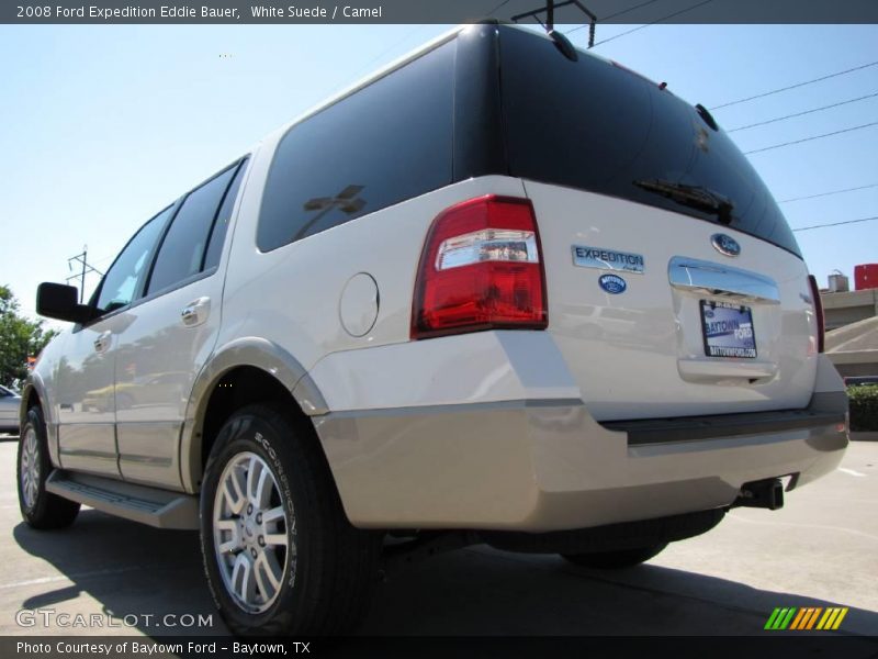 White Suede / Camel 2008 Ford Expedition Eddie Bauer