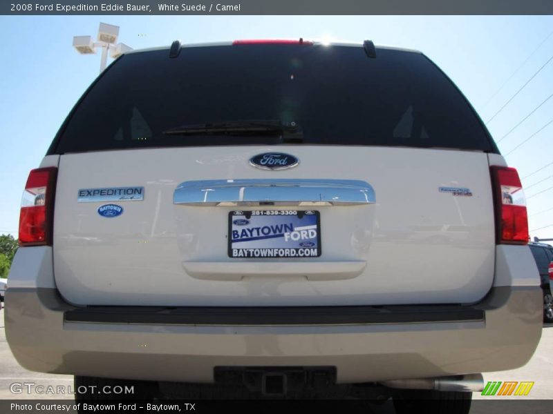 White Suede / Camel 2008 Ford Expedition Eddie Bauer