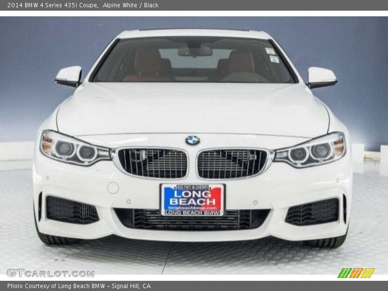 Alpine White / Black 2014 BMW 4 Series 435i Coupe
