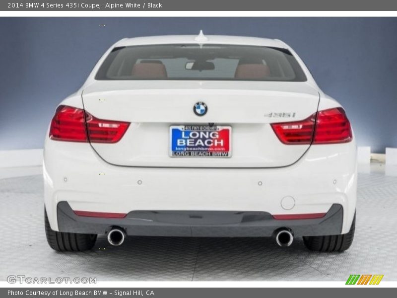 Alpine White / Black 2014 BMW 4 Series 435i Coupe