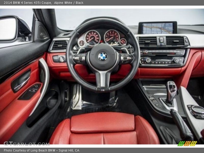 Alpine White / Black 2014 BMW 4 Series 435i Coupe