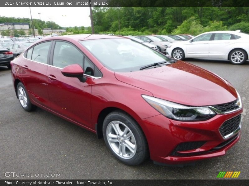 Cajun Red Tintcoat / Jet Black 2017 Chevrolet Cruze LT