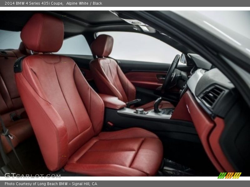 Alpine White / Black 2014 BMW 4 Series 435i Coupe