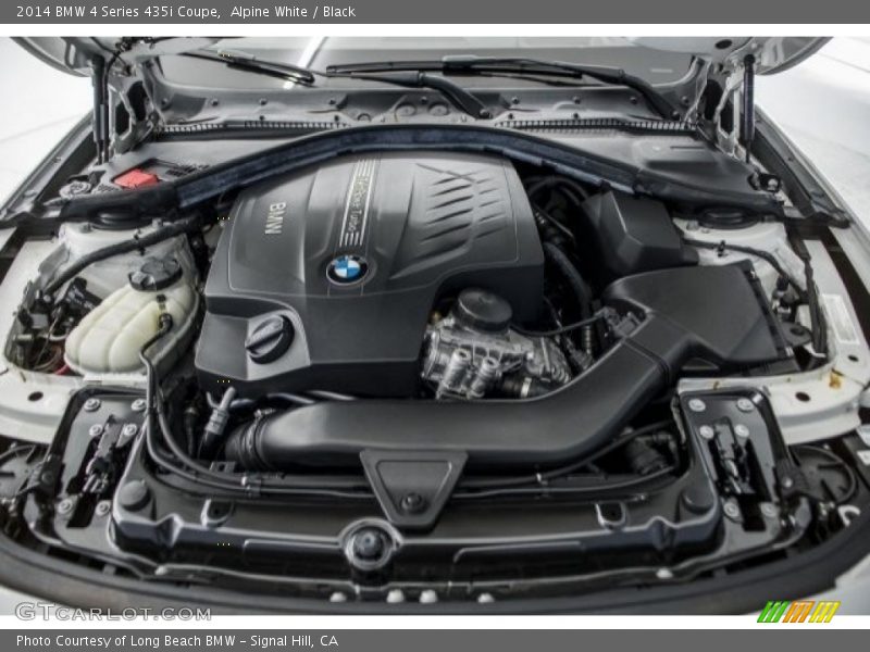 Alpine White / Black 2014 BMW 4 Series 435i Coupe