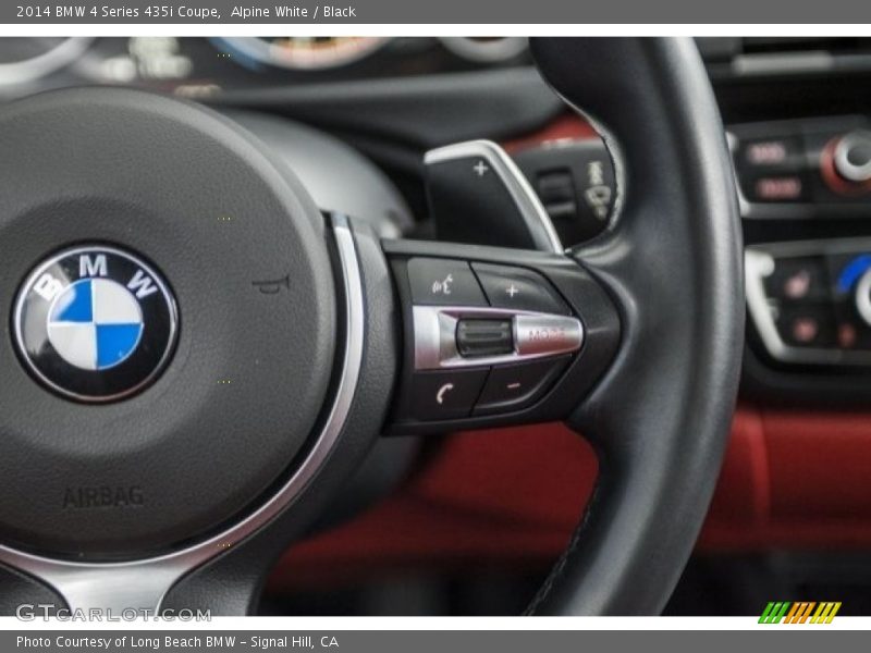 Alpine White / Black 2014 BMW 4 Series 435i Coupe
