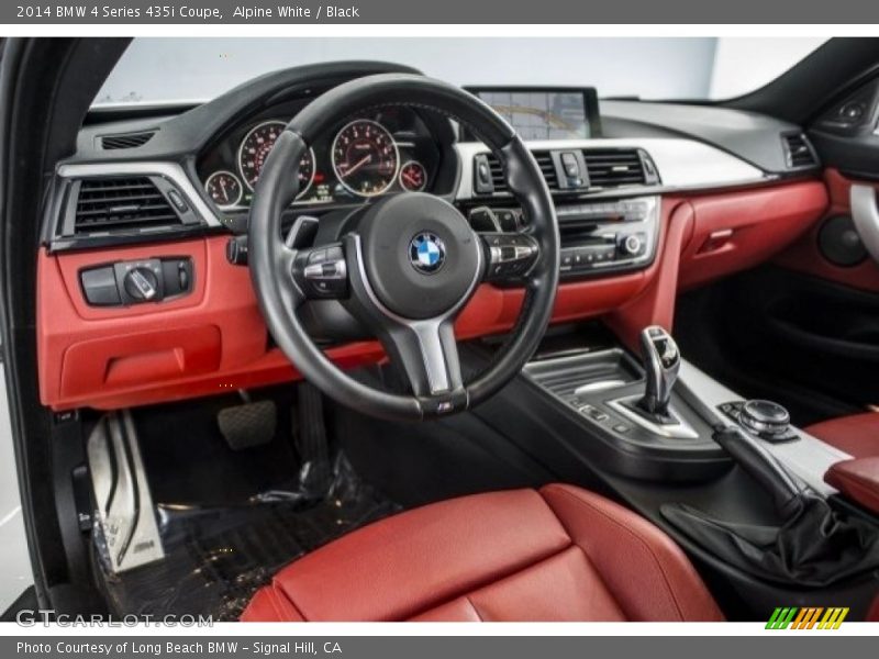 Alpine White / Black 2014 BMW 4 Series 435i Coupe