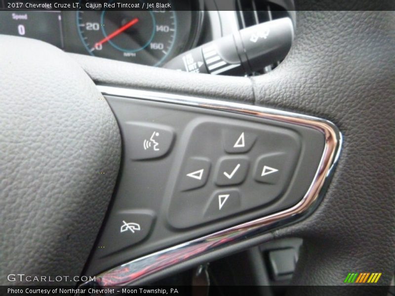 Cajun Red Tintcoat / Jet Black 2017 Chevrolet Cruze LT