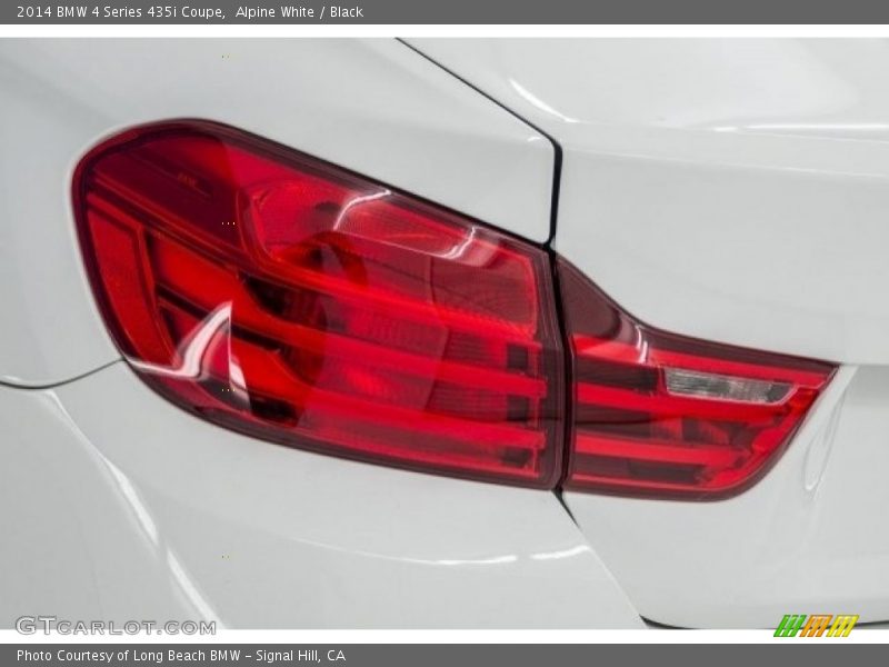 Alpine White / Black 2014 BMW 4 Series 435i Coupe
