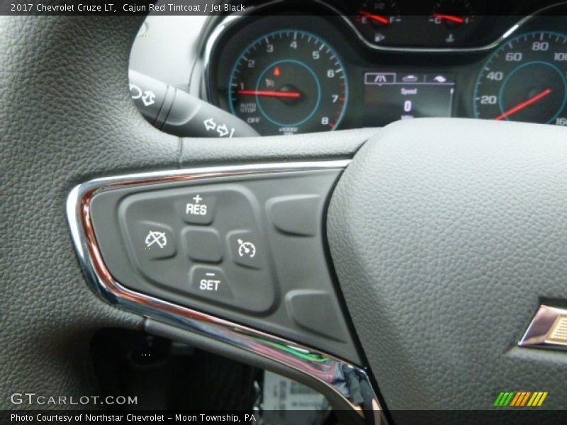 Cajun Red Tintcoat / Jet Black 2017 Chevrolet Cruze LT
