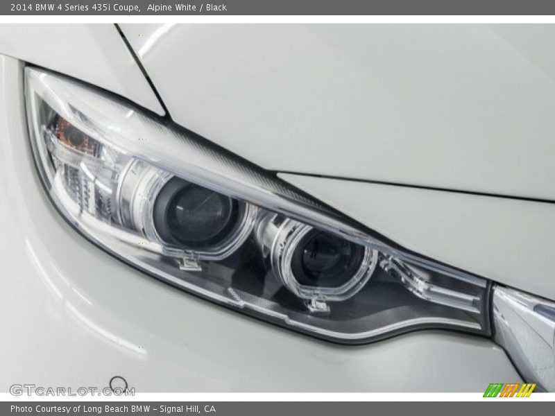 Alpine White / Black 2014 BMW 4 Series 435i Coupe