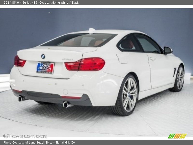 Alpine White / Black 2014 BMW 4 Series 435i Coupe