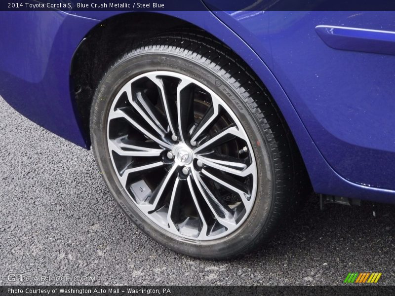 Blue Crush Metallic / Steel Blue 2014 Toyota Corolla S
