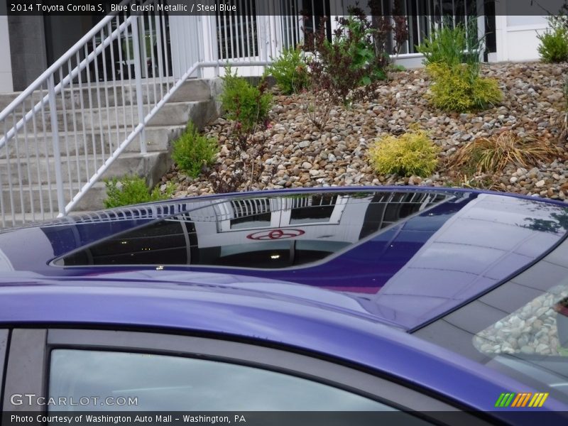 Blue Crush Metallic / Steel Blue 2014 Toyota Corolla S