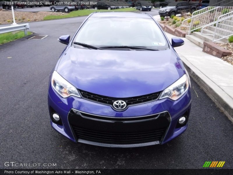 Blue Crush Metallic / Steel Blue 2014 Toyota Corolla S