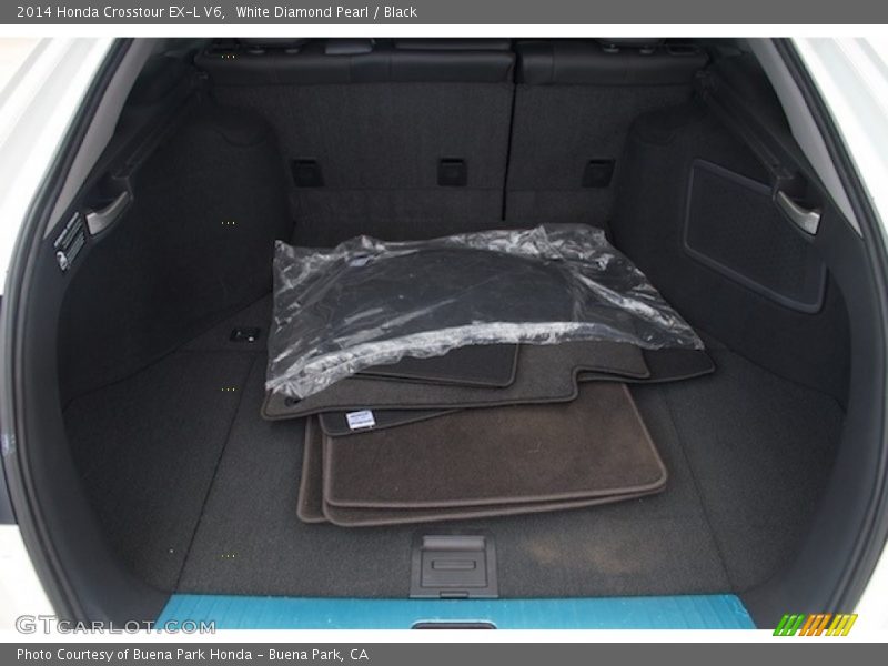 White Diamond Pearl / Black 2014 Honda Crosstour EX-L V6