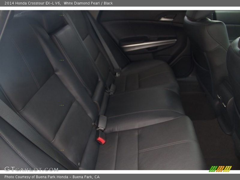 White Diamond Pearl / Black 2014 Honda Crosstour EX-L V6