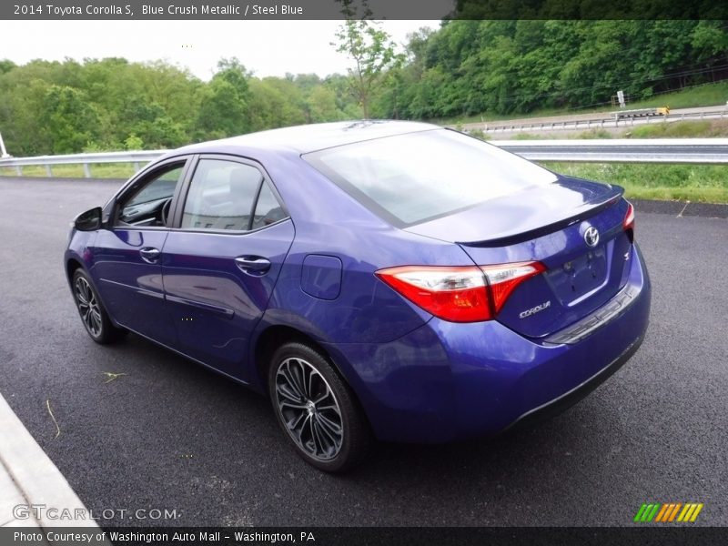Blue Crush Metallic / Steel Blue 2014 Toyota Corolla S