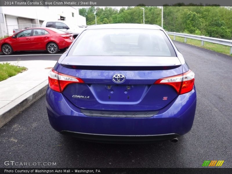 Blue Crush Metallic / Steel Blue 2014 Toyota Corolla S