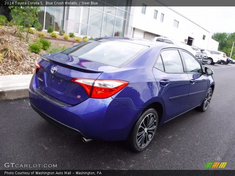 Blue Crush Metallic / Steel Blue 2014 Toyota Corolla S