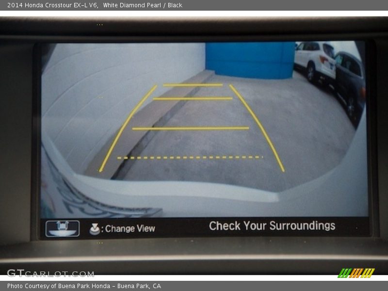 White Diamond Pearl / Black 2014 Honda Crosstour EX-L V6