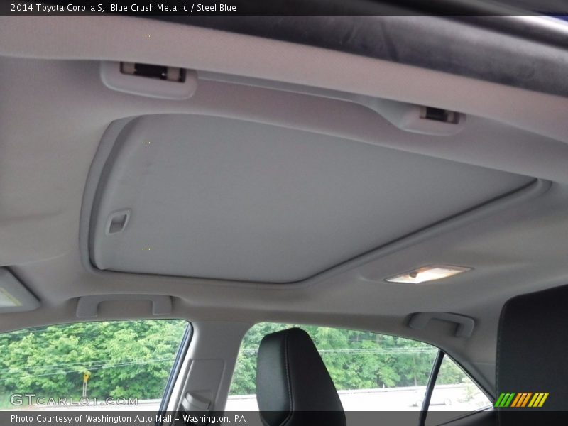 Blue Crush Metallic / Steel Blue 2014 Toyota Corolla S