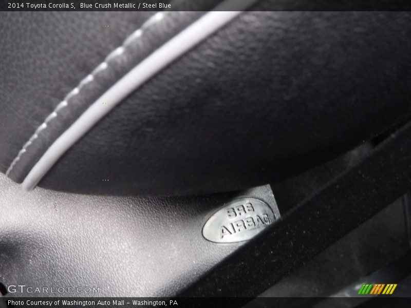 Blue Crush Metallic / Steel Blue 2014 Toyota Corolla S