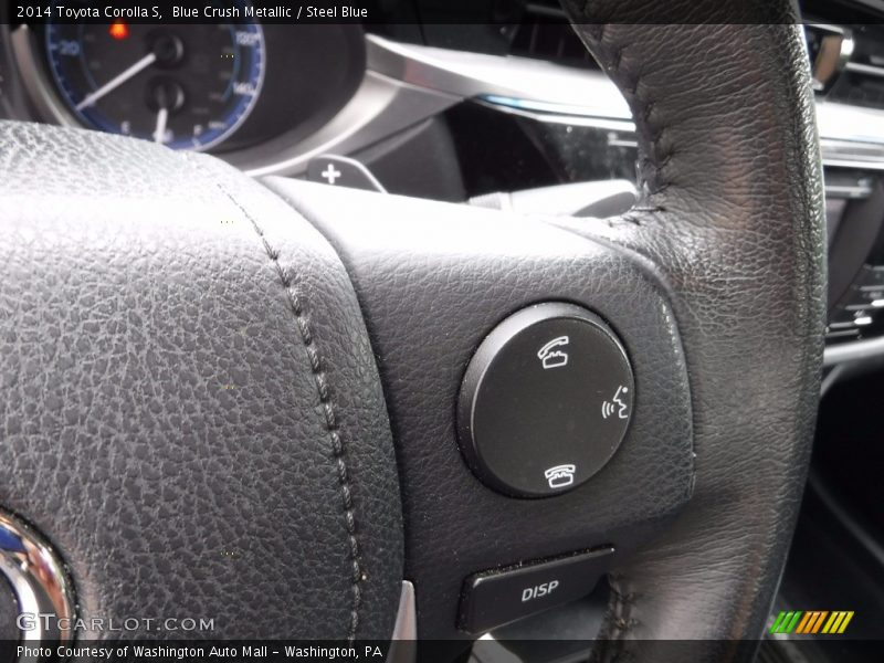 Blue Crush Metallic / Steel Blue 2014 Toyota Corolla S