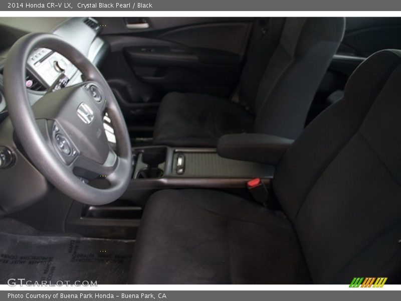 Crystal Black Pearl / Black 2014 Honda CR-V LX