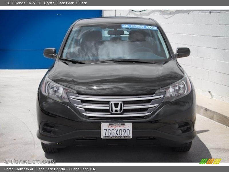 Crystal Black Pearl / Black 2014 Honda CR-V LX