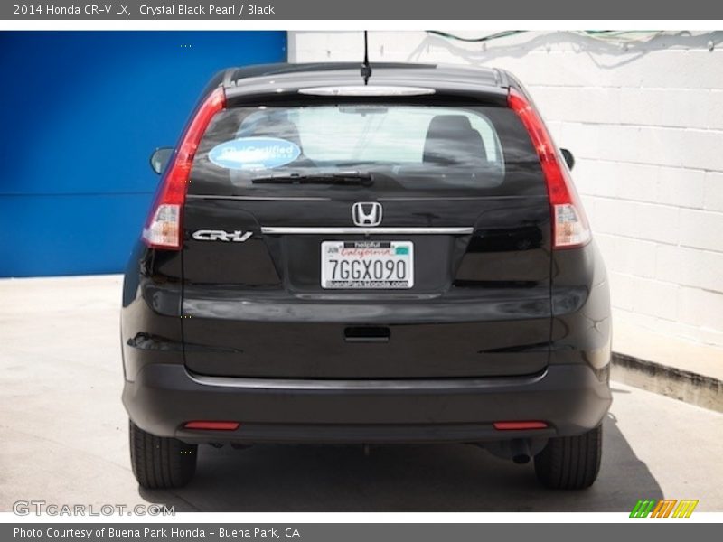 Crystal Black Pearl / Black 2014 Honda CR-V LX