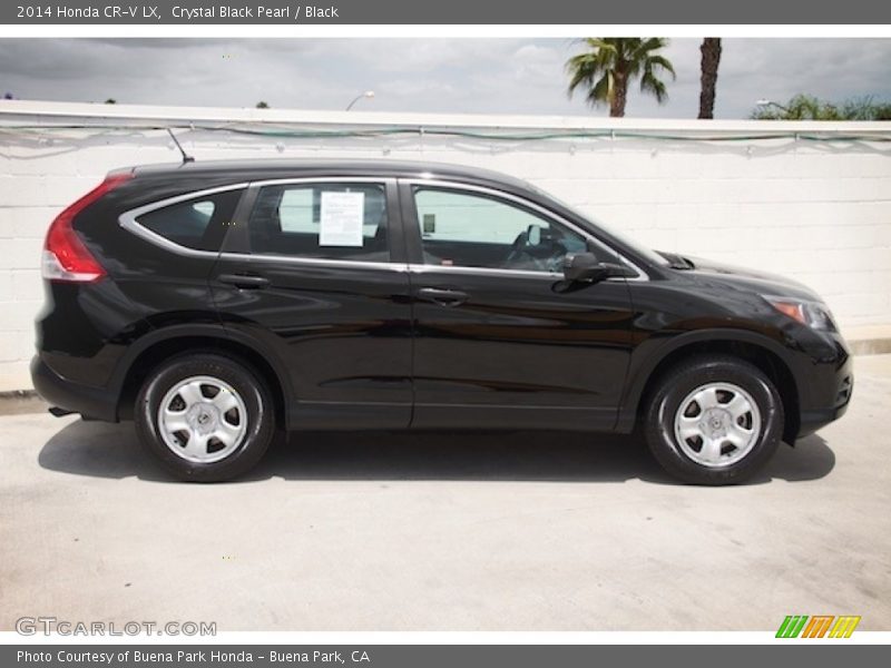 Crystal Black Pearl / Black 2014 Honda CR-V LX
