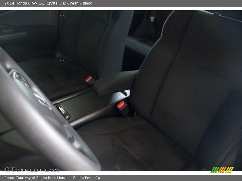 Crystal Black Pearl / Black 2014 Honda CR-V LX