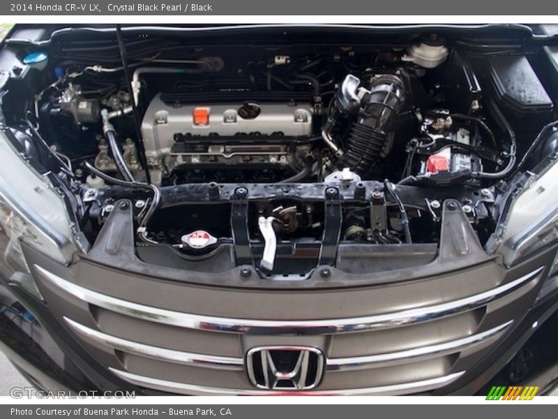 Crystal Black Pearl / Black 2014 Honda CR-V LX