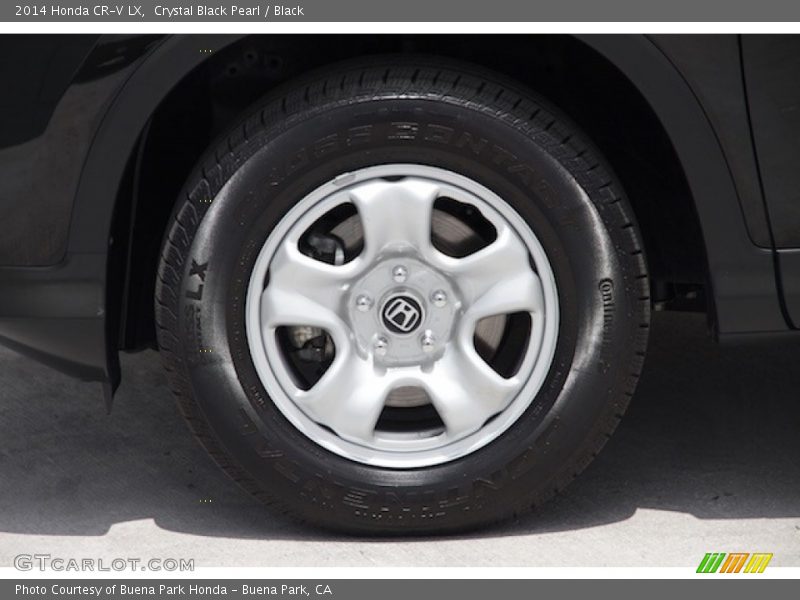 Crystal Black Pearl / Black 2014 Honda CR-V LX