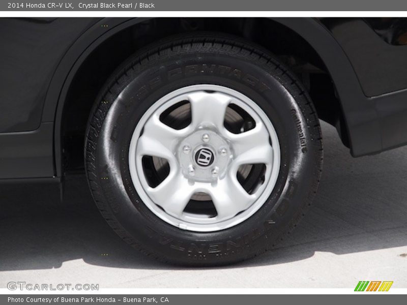 Crystal Black Pearl / Black 2014 Honda CR-V LX