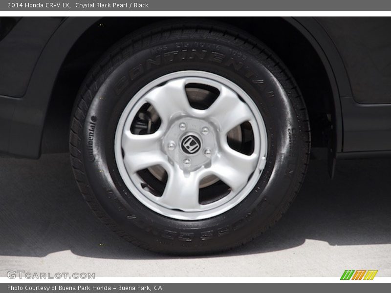 Crystal Black Pearl / Black 2014 Honda CR-V LX