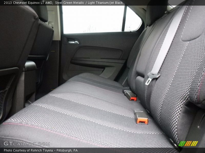 Steel Green Metallic / Light Titanium/Jet Black 2013 Chevrolet Equinox LT AWD