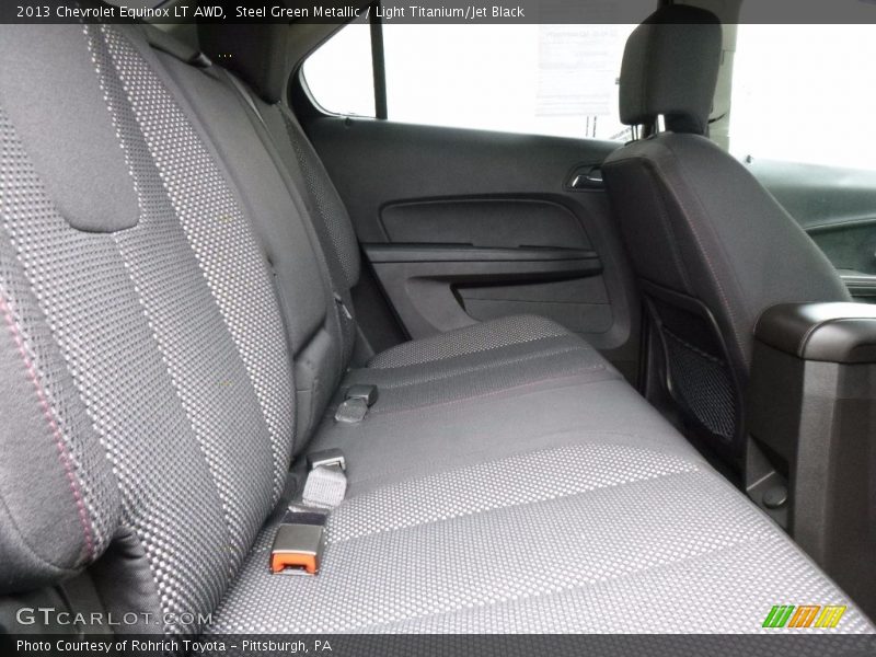 Steel Green Metallic / Light Titanium/Jet Black 2013 Chevrolet Equinox LT AWD
