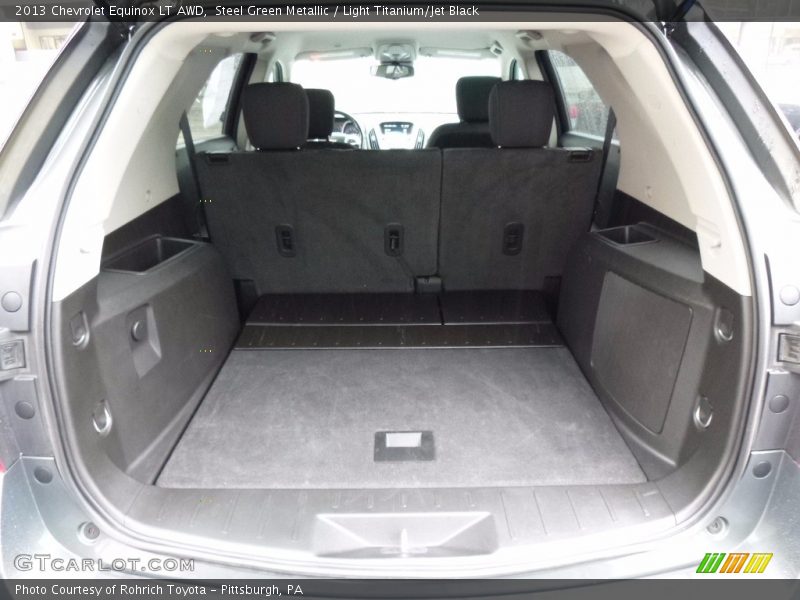Steel Green Metallic / Light Titanium/Jet Black 2013 Chevrolet Equinox LT AWD