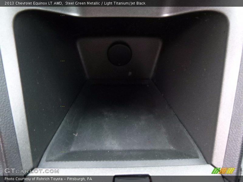 Steel Green Metallic / Light Titanium/Jet Black 2013 Chevrolet Equinox LT AWD
