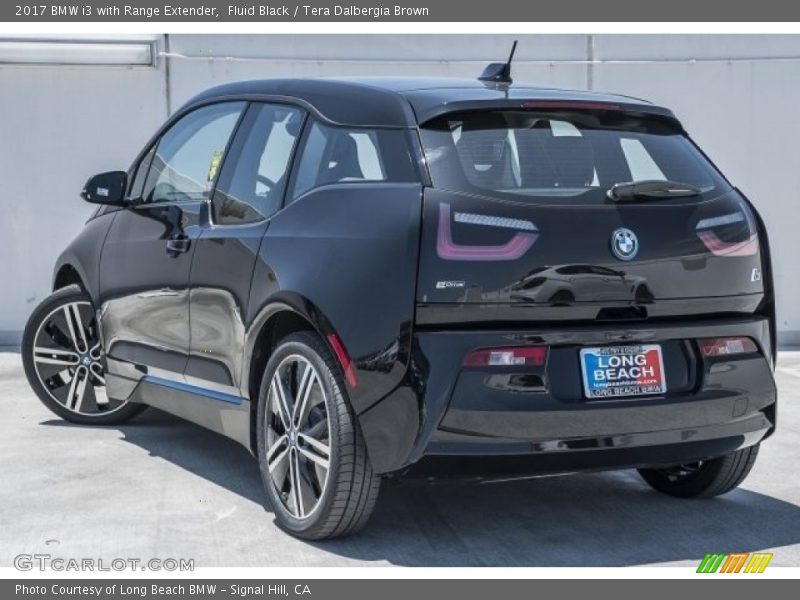 Fluid Black / Tera Dalbergia Brown 2017 BMW i3 with Range Extender