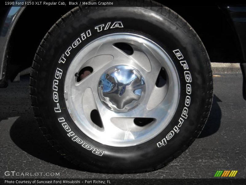 Black / Medium Graphite 1998 Ford F150 XLT Regular Cab