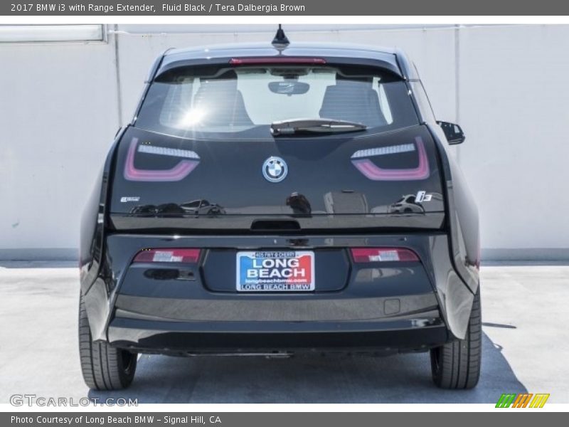 Fluid Black / Tera Dalbergia Brown 2017 BMW i3 with Range Extender