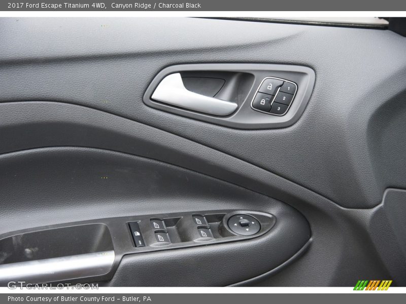 Canyon Ridge / Charcoal Black 2017 Ford Escape Titanium 4WD