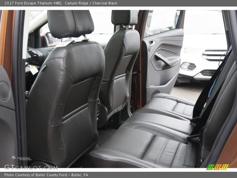 Canyon Ridge / Charcoal Black 2017 Ford Escape Titanium 4WD