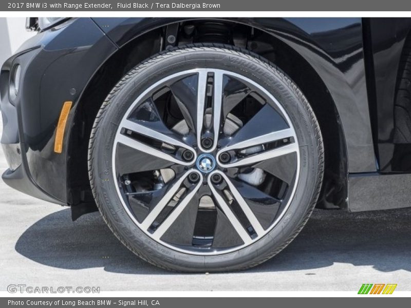 Fluid Black / Tera Dalbergia Brown 2017 BMW i3 with Range Extender