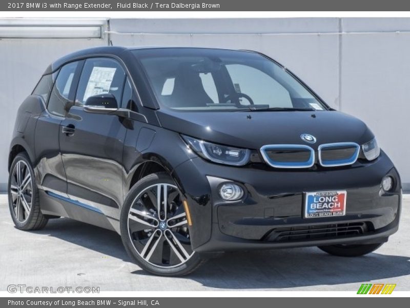 Fluid Black / Tera Dalbergia Brown 2017 BMW i3 with Range Extender